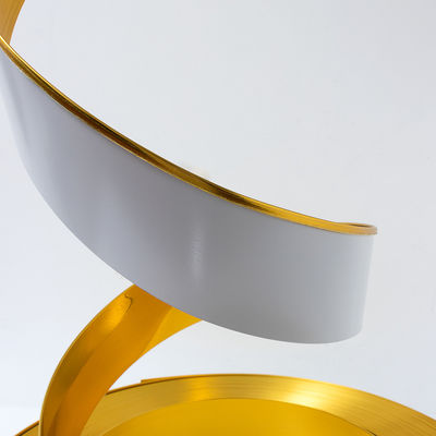 OEM Χρυσό Channelume Σημειώσεις Αλουμίνιο Τριμ Cap Για Channel Letter