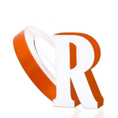 Εύκολη κάμψη 50 / 100 μέτρα Χρώμα επίπεδα αλουμινίου περιτύλιγμα Τρίμ Cap Αλουμινίου κανάλι γράμμα