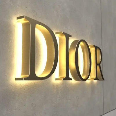 Ενέργεια εξοικονόμηση LED σήματα γραμμάτων κανάλια 12VDC εξωτερικά LED γράμματα φωτισμός