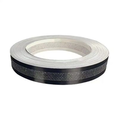 Επιχρισμένο 0,6mm Trim Cap Roll Channelume Trim Cap για Σημάδια Μαύρο