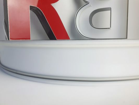 Διάμετρος 30 mm Γραμμάτια καναλιού Προσαρμόσιμα καπάκια για σημάδια