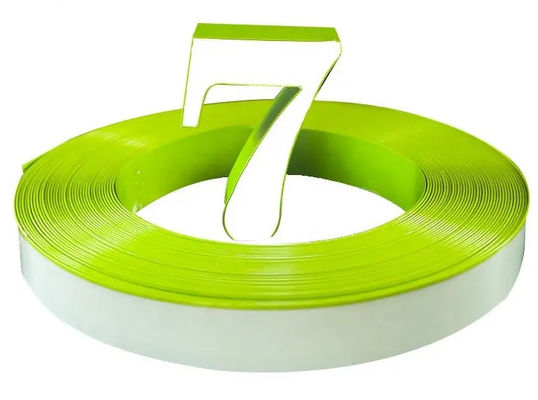 Φωτισμένες πινακίδες Τριμ Κάπ Ρολ Πράσινο αλουμίνιο Τριμ Κάπ γράμματα