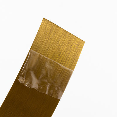 Χρωματιστή επικαλυπτόμενη γραμμή καναλιού Αλουμινίου Strip Word Edge Tape Flat Coil χωρίς διπλωμένη άκρη