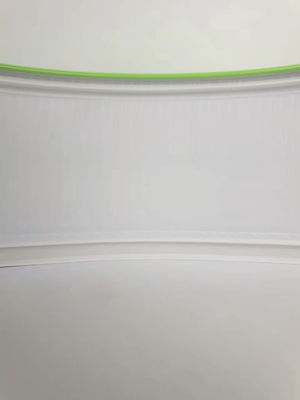 Χειροβολούμενο αλουμίνιο με τρυπές καπάκια 68MM-93MM καθρέφτης Ασημένιο/Χρυσό 50M μήκος