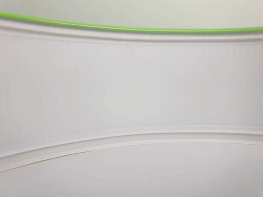 Πράσινο χρώμα Αλουμίνιο Τριμ Καπάκι Ρολ Αλουμίνιο Δυσκαρδία Μέθοδος ανάγλυψης 50M μήκος