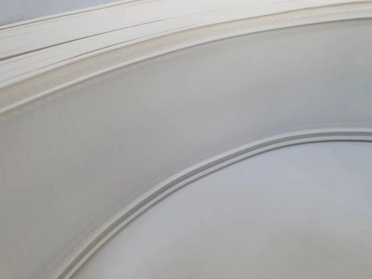 76MM Αλουμινίου Τριμ Καπάκι Λευκό χρώμα με ανακλαστικό φινίρισμα για εξαιρετική οροφή