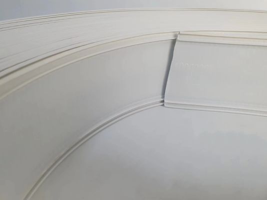 Λευκό χρώμα Τεχνουργήματα με αλουμινίου 70MM 76MM 93MM