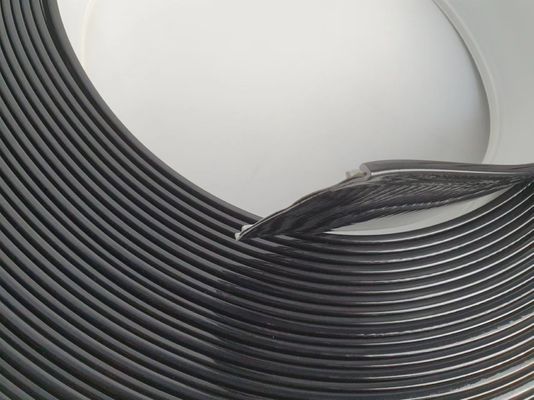 68MM 70MM 76MM 93MM Αλουμινίου Σύνθετο Coil Trim Cap In Black Channel Letter Trim Cap