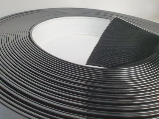Μαύρο χρώμα αλουμινίου συναρμολόγησης Coil Trim Cap Strip για επαγγελματική κατασκευή σήματος