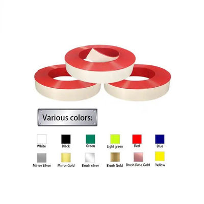 Προσαρμόσιμη συσκευασία Αλουμινίου γράμμα Τρίμ Κάπ εξωτερικό Τρίμ Κάπ κανάλι γράμματα