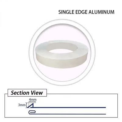 Εφαρμογές σήμανσης Αλληλογραφία καναλιών Κεπάκι διακόσμησης γάμου Σπίτι αλουμινίου Κεπάκι διακόσμησης