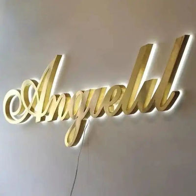 12V Εισερχόμενη τάση Πίσω φωτισμός γράμματα Σημειώσεις φωτισμένα γράμματα Σημειώσεις διαφήμιση