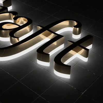 Προσαρμοσμένα σχέδια LED Channel Letters 50000 ώρες Channel Letters Led Signs