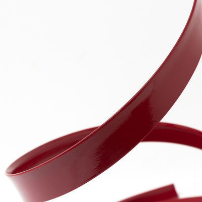 Κόκκινο πλαστικό καπάκι για την άκρη του καναλιού Ακρυλικό καπάκι